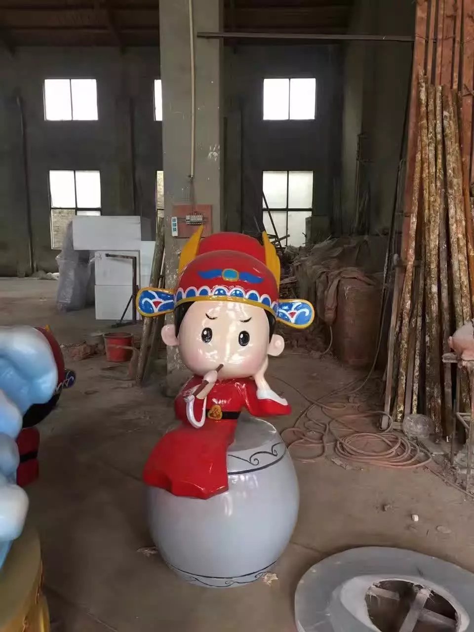 玻璃鋼雕塑制作過程 上海雕塑 上海玻璃鋼雕塑