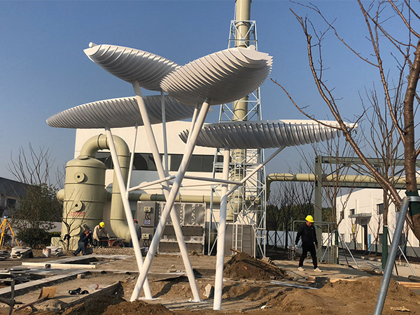 不銹鋼樹葉造型：城市景觀的新篇章