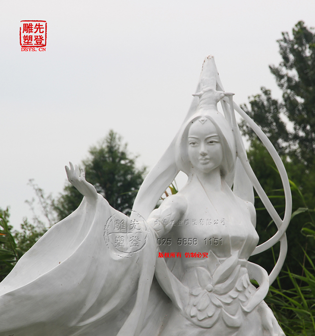 玻璃鋼仙女雕塑