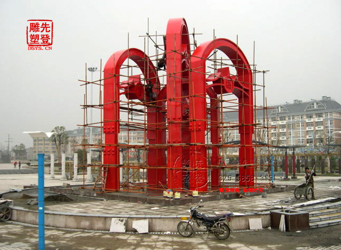 南京不銹鋼雕塑《百福之門》不銹鋼雕塑廠鋼雕塑設(shè)計(jì)公司